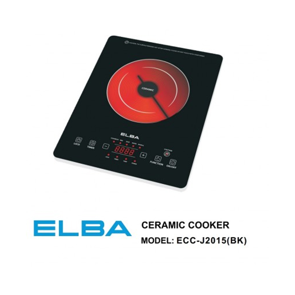 ELBA CERAMIC COOKER ECC-J2015(BK) 2000W BLACK
